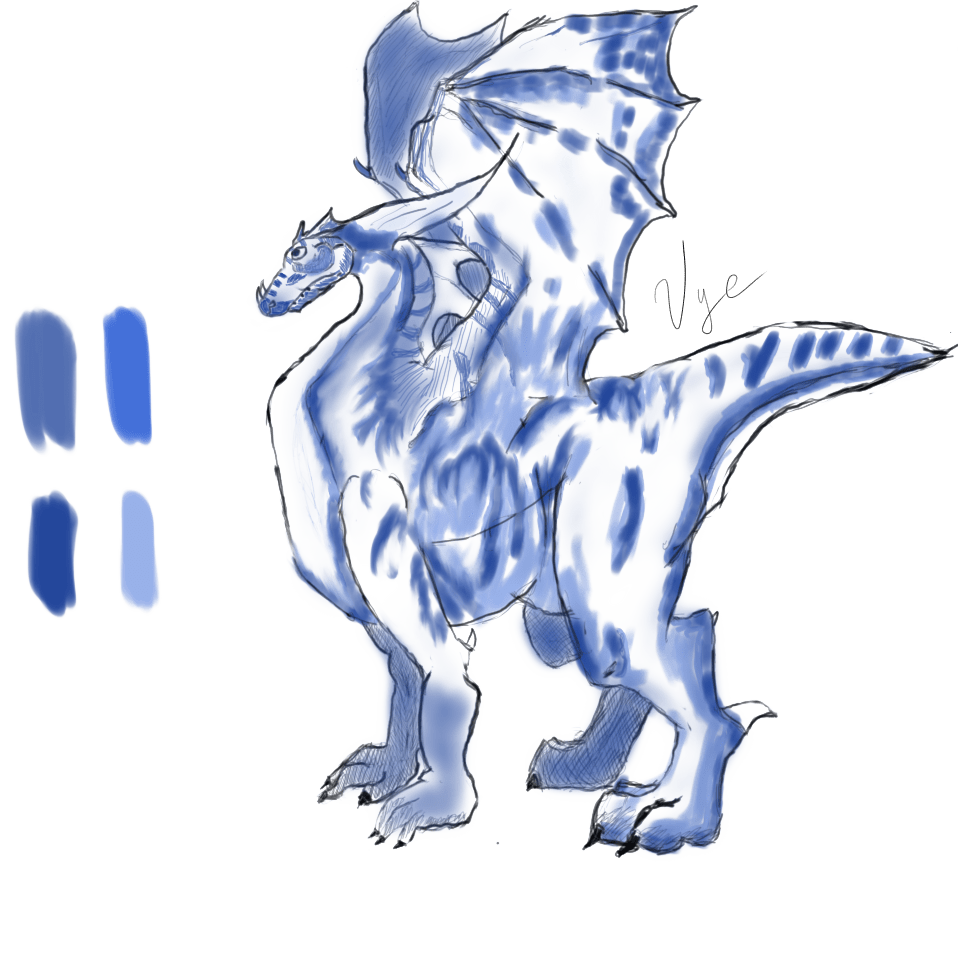 Basic Dragon Sketch 6.2