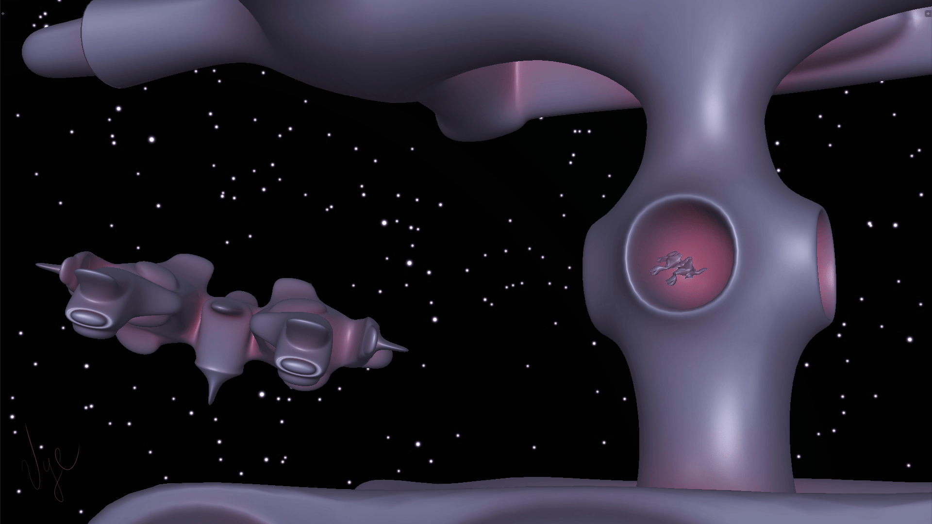 Space Station Ambient Occlusion