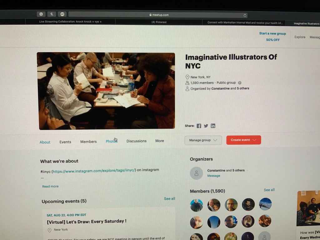 Imaginative Illustrators of NYC Meetup