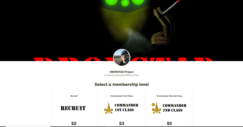 Dronstad Project on Patreon doodle 108