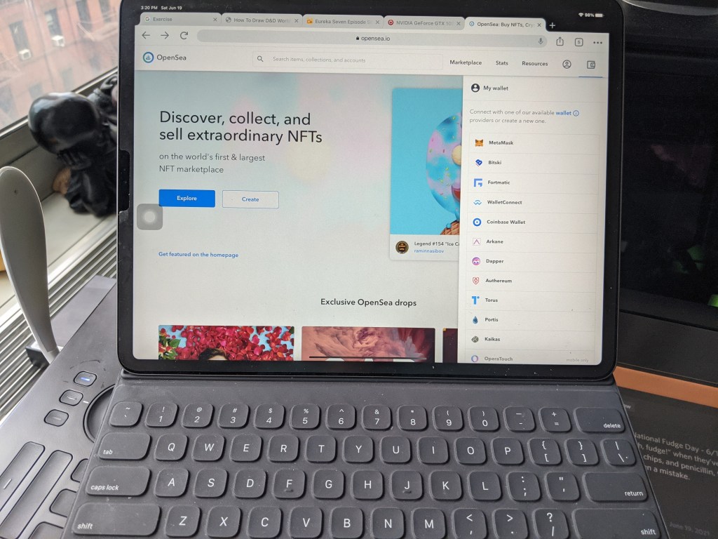 OpenSea Website Login Issue redirects to wallet app OpenSea