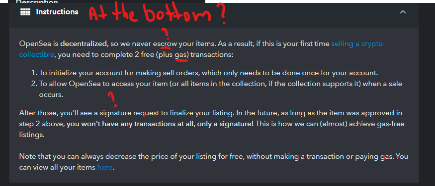why are the instructions on the bottom
