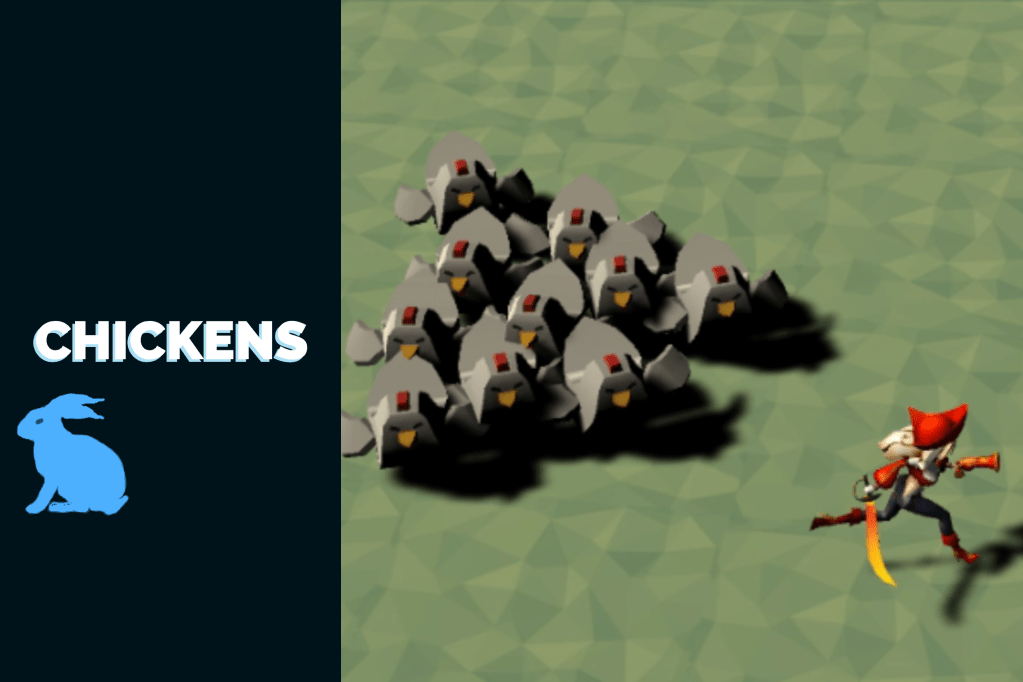 Unnamed Game Gathering Chickens