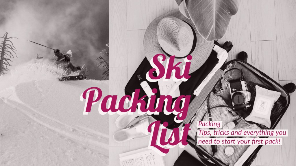 Reusable Ski Packing&nbsp;Checklist