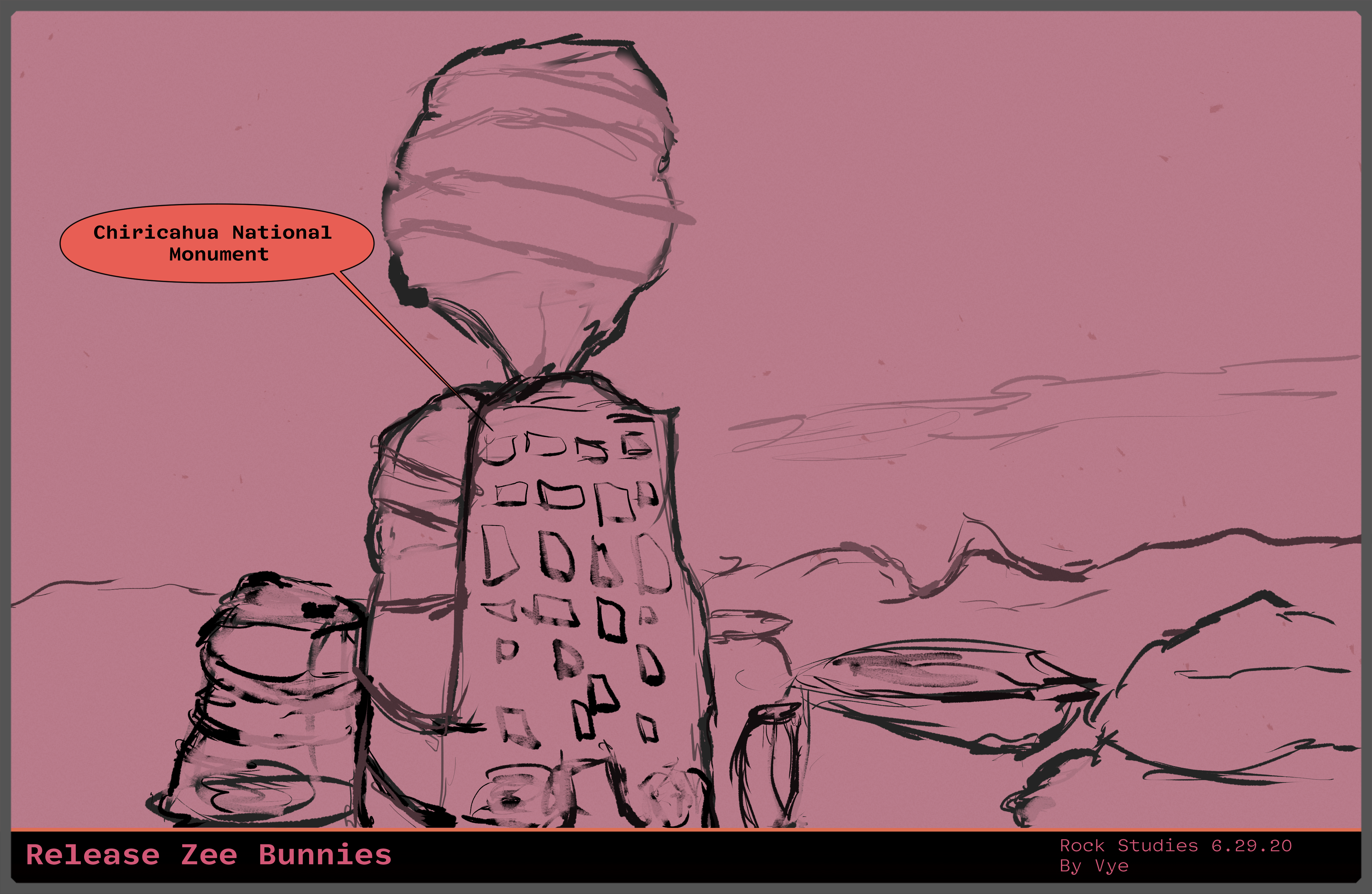 Chiricahua National Monument - drawing plan nine