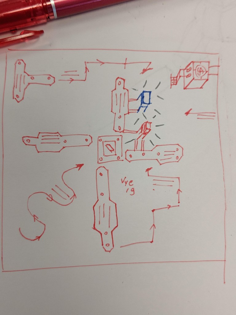 Developing flame motherboard