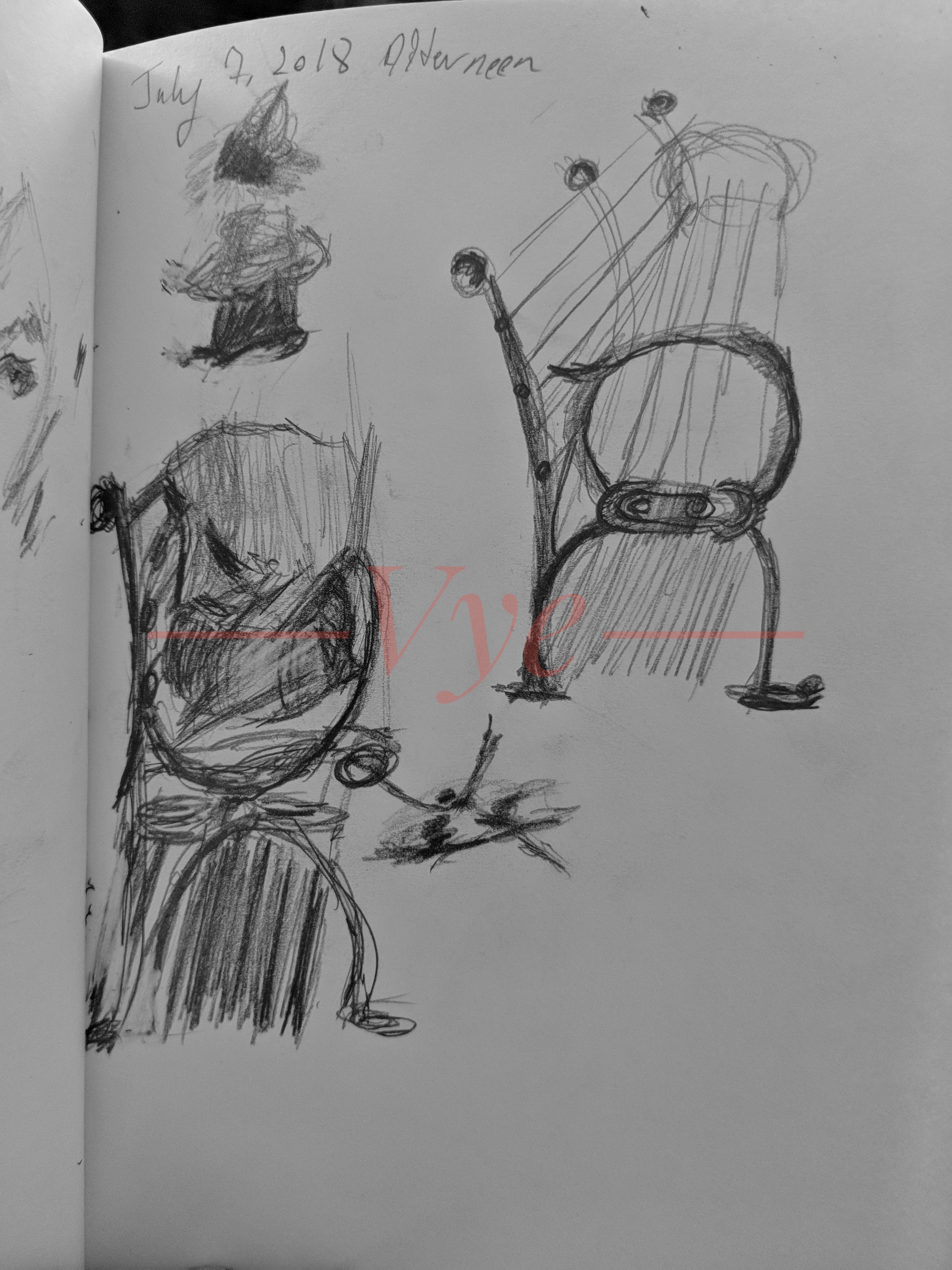 Sketchbook Scraps July 6