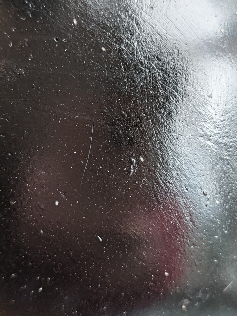White Dust Mites on Buddha