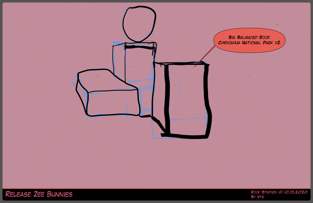 Doodle 93 Big Balanced Rock Chiricahua National Park v2
