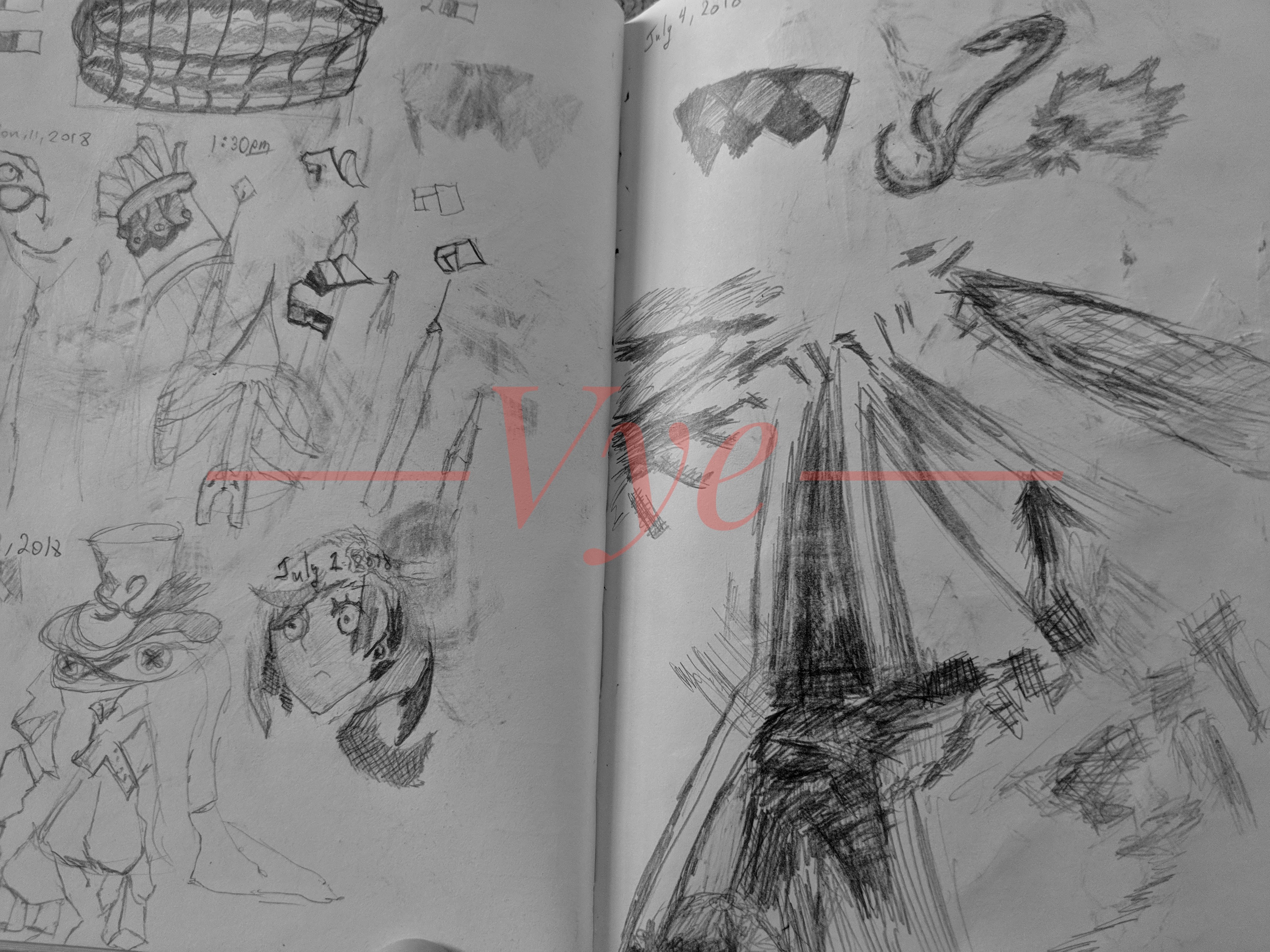 Sketchbook Scrapbook July 1