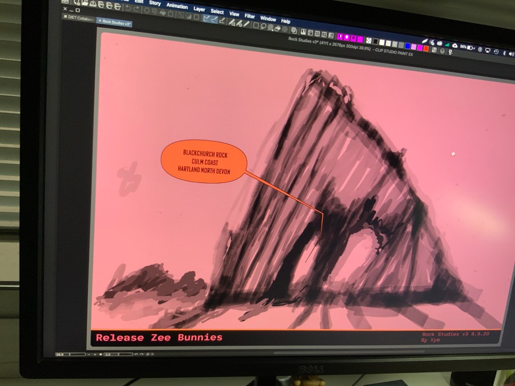 Blackchurch Rock, Culm Coast, Hartland North Devon