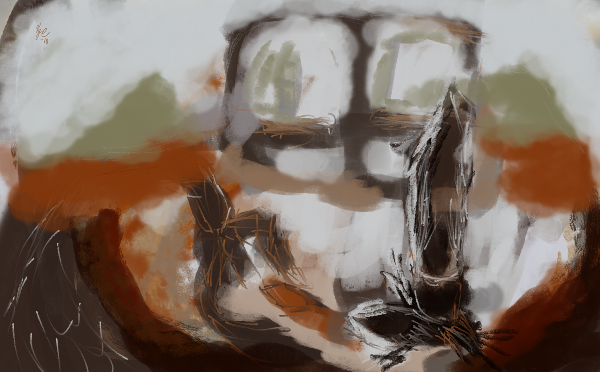 Subway Rothko Abstract Painting Contest