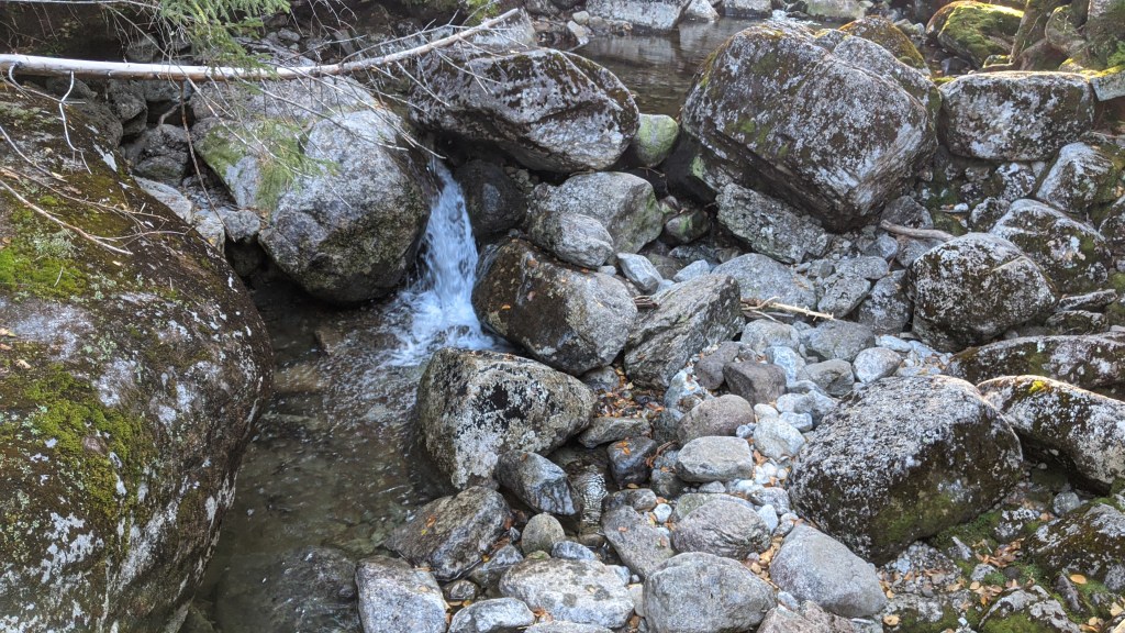 Rock Formations near Phelps Brook at Mt Marcy