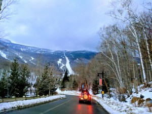 Driving Up Cool Shot